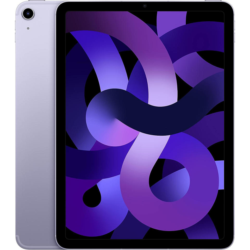 2022 Apple 10.9-inch iPad Air (Wi-Fi + Cellular, 64GB) - Purple (5th Generation). (Photo: Amazon SG)