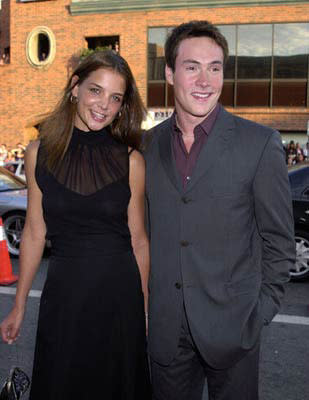 Katie Holmes and Chris Klein at the Westwood premiere of Universal's American Pie 2