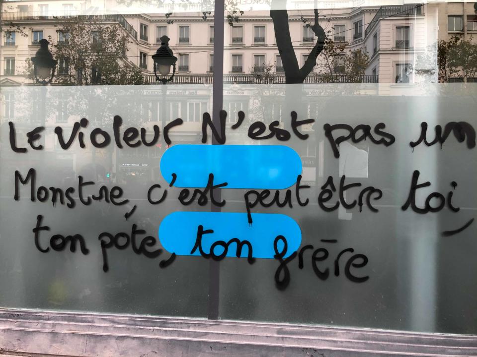 "Le violeur n'est pas un monstre, c'est peut-être toi, ton pote, ton frère"