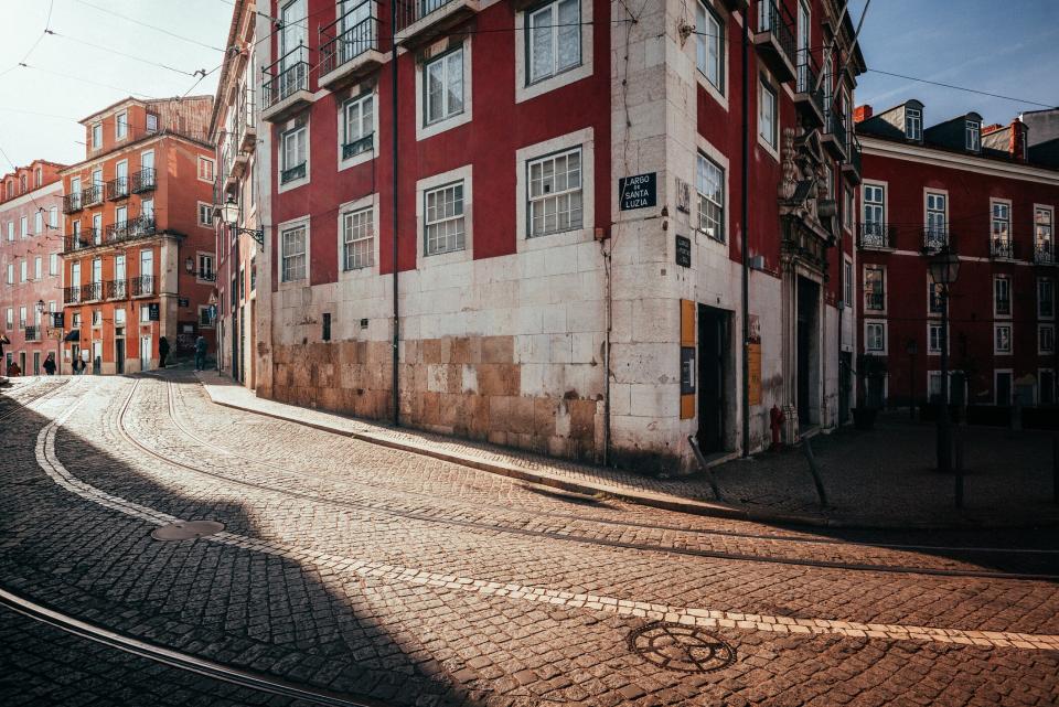 Lisbon's beautiful streets are calmer, but not lifeless - getty