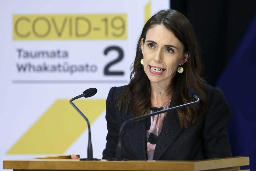 New Zealand Prime Minister Jacinda Ardern