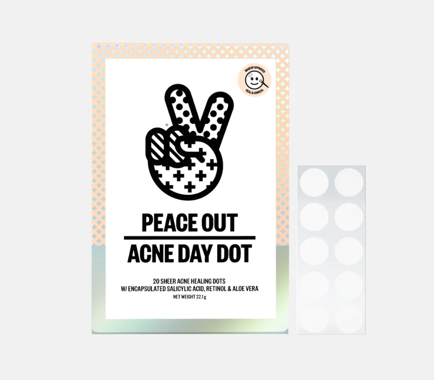 Peace Out Acne Day Dots