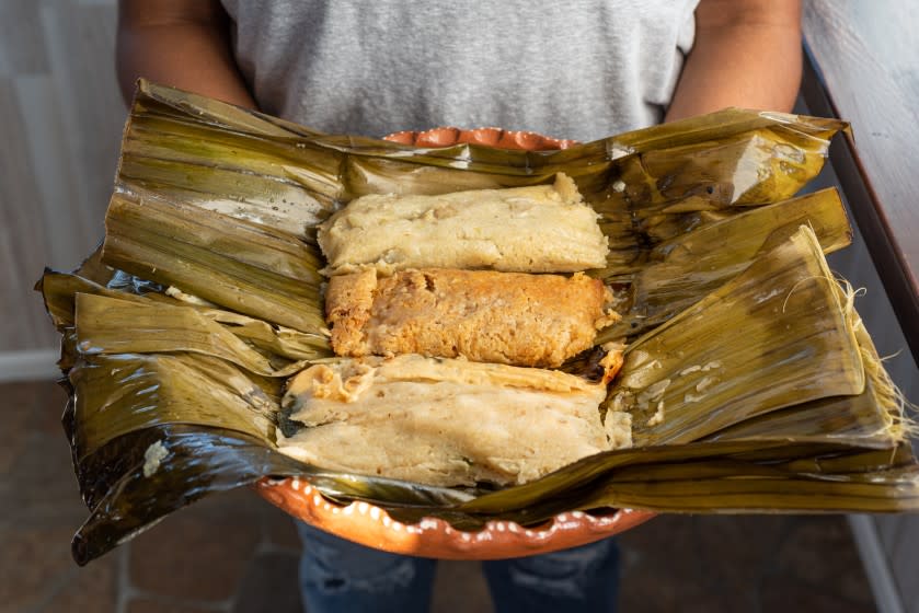 Guerrero-style tamales at Tamales Elena