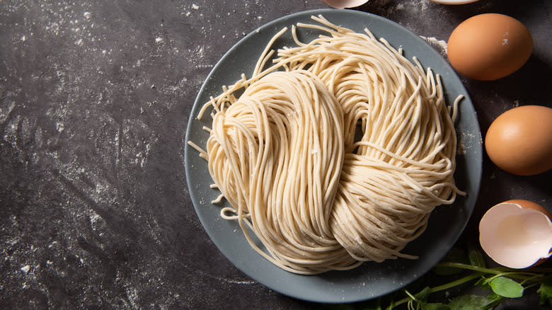 egg noodles