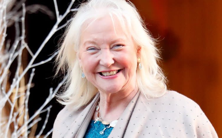 Angela Kelly pictured attending a lunch with Queen Elizabeth II in 2018. The late monarch's former dresser has been honoured for her service to Her Majesty - Max Mumby/Indigo/Getty Images