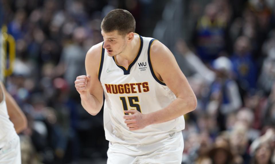 ▲金塊中鋒Nikola Jokic。（圖／美聯社／達志影像）