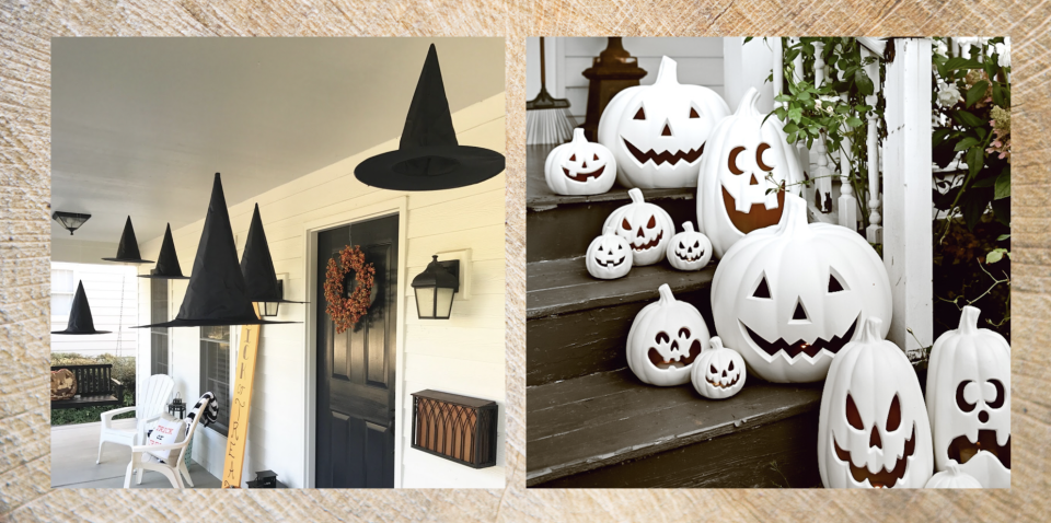 Give Your Trick-Or-Treaters a Spooky Welcome with These Halloween Porch Decorations