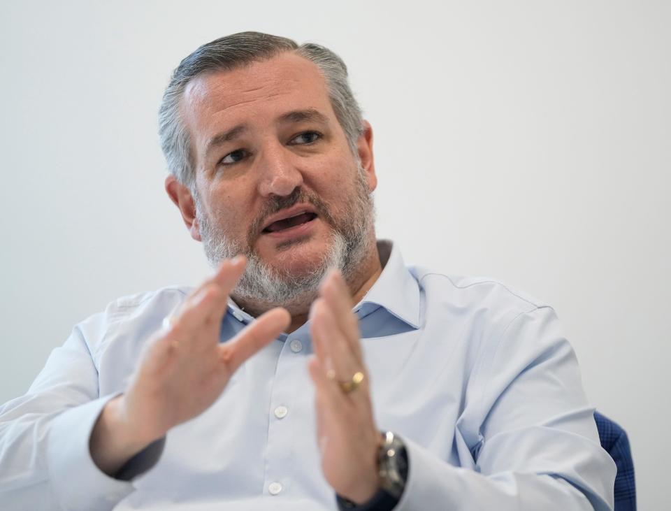 U.S. Sen. Ted Cruz maintains that he doesn't benefit financially from a syndication deal for his podcast, "Verdict with Ted Cruz."