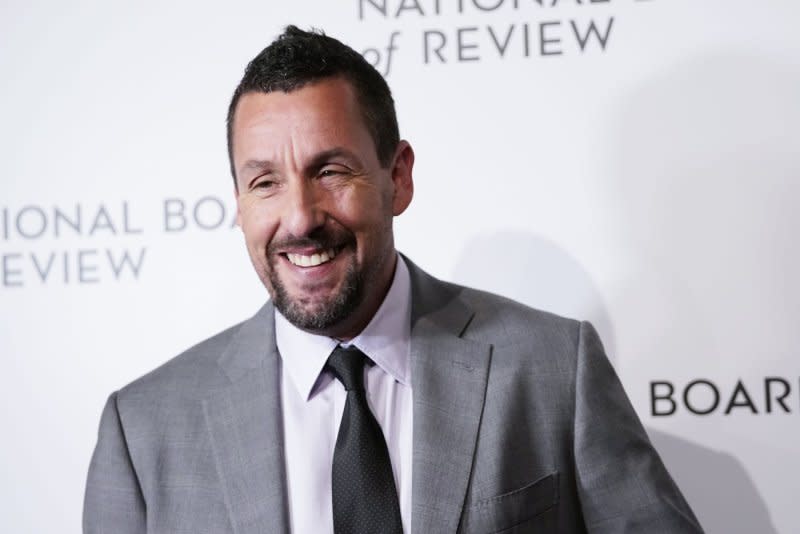 Adam Sandler arrives on the red carpet at the 2020 National Board of Review Gala in New York City. File Photo by John Angelillo/UPI