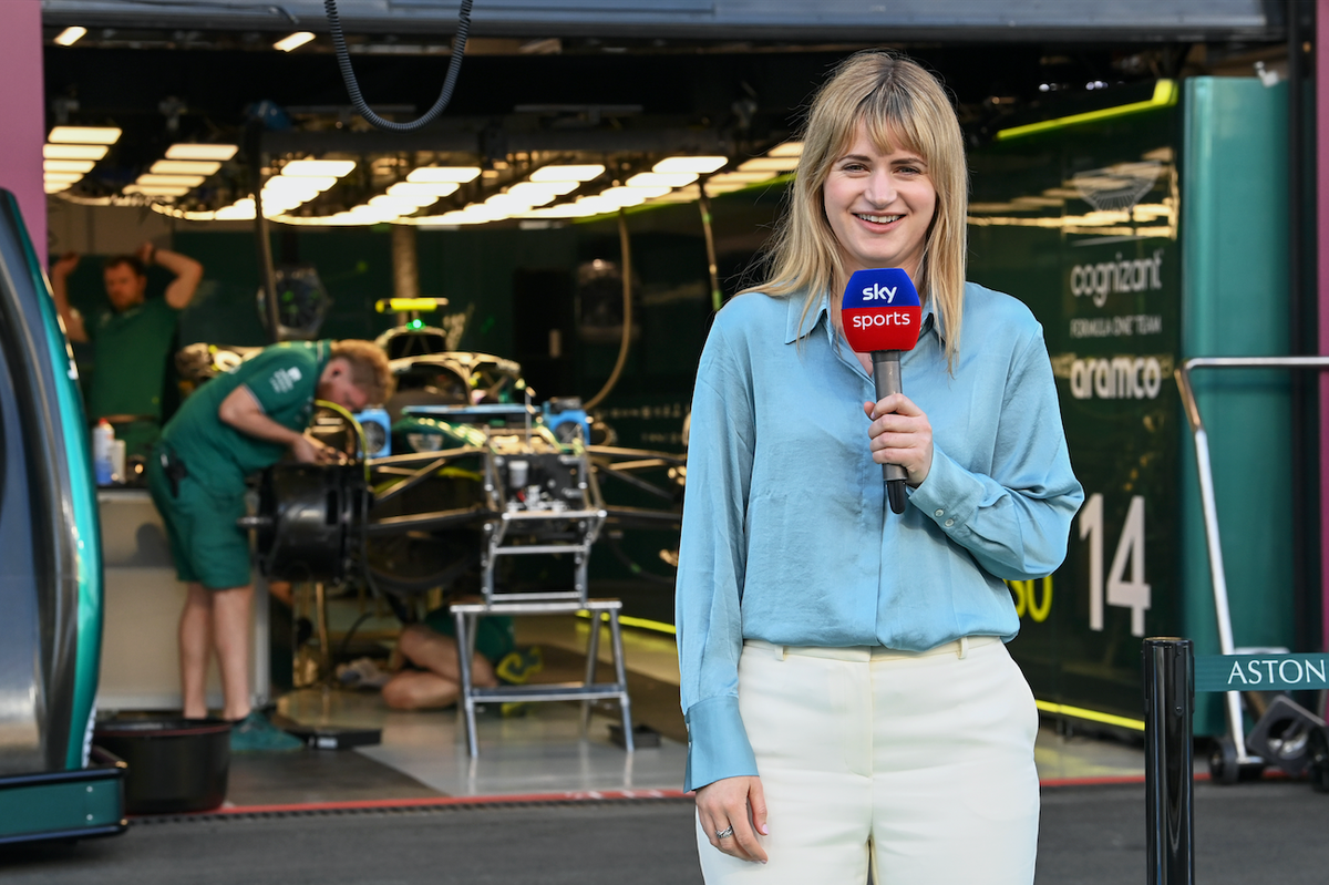Sky F1 added former McLaren and Aston Martin engineer Bernie Collins to their punditry line-up last year  (Sky Sports F1 )