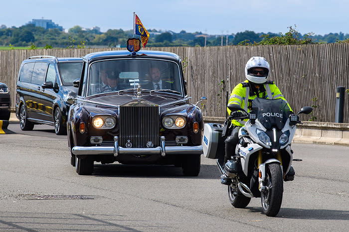 carlos iii a su llegada a londres