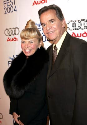 Dick Clark with wife at the 2004 AFI Film Fesitval premiere of Lions Gate Films' Beyond the Sea