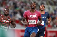 <p>Biography: 26 years old</p> <p>Event: Men's 100m race</p> <p>Quote: "I executed the race perfectly out of 10 and came up with a silver medal."</p>