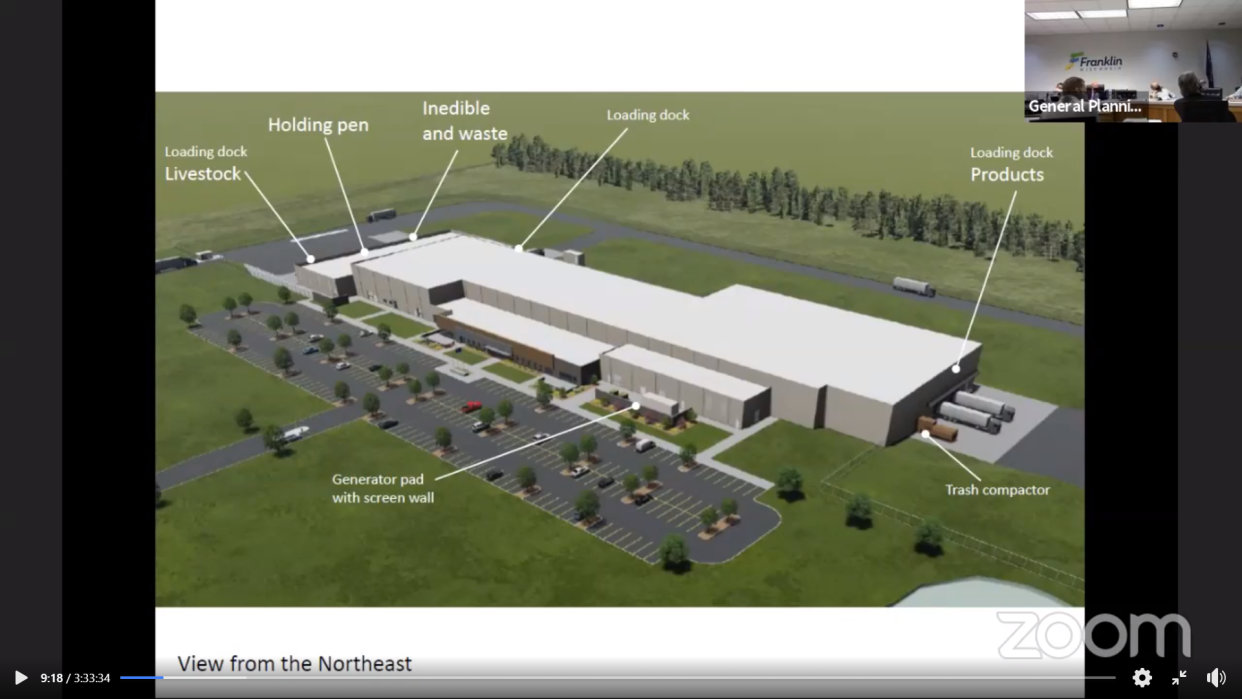 Strauss Brands canceled plans for a 152,035 square-foot facility on the southwest corner of West Loomis Road and the new Monarch Drive in February and sold the land in December.