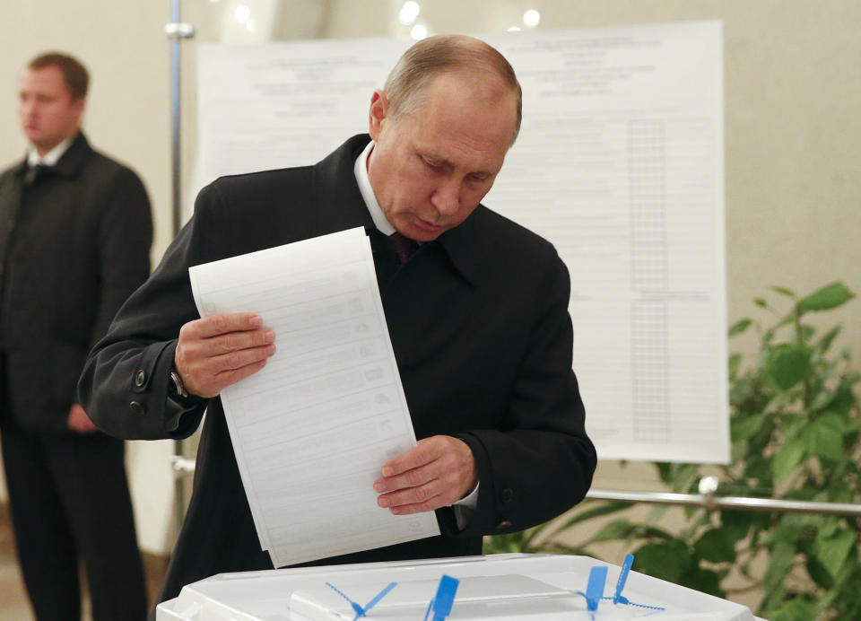 Russian holds parliamentary elections