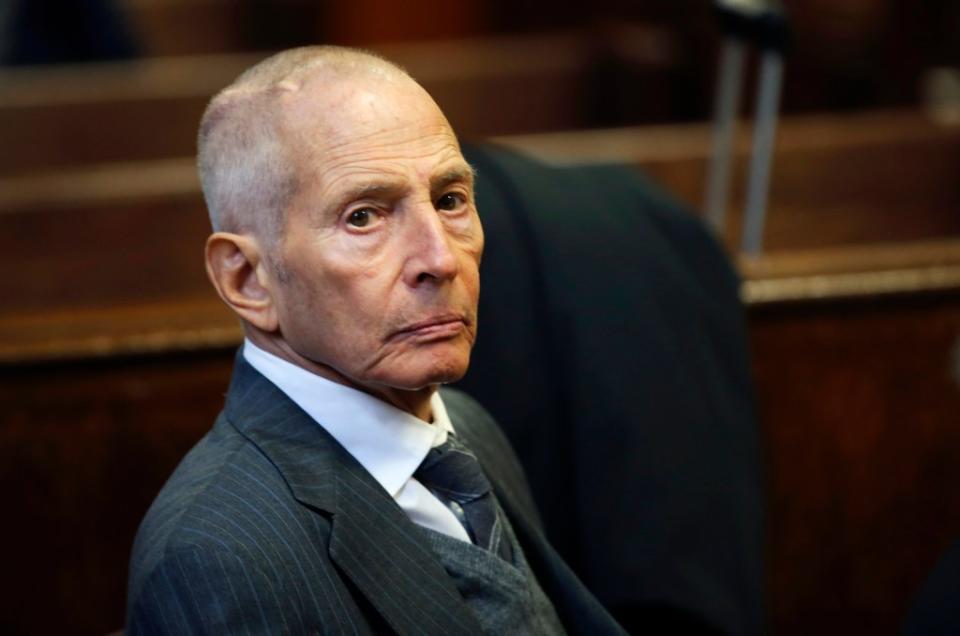 Robert Durst was caught on camera seemingly confessing to murder. REUTERS