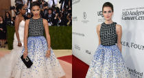 <p>We fell head over heels for this Giambattista Valli dress when we first caught a glimpse of ‘Girls’ star Allison Williams in the number. And when model Adriana Lima stepped out in the look for the 2016 Met Gala just two weeks later, we couldn’t help but wish we had our own celebrity stylist. <em>[Photo: Getty]</em> </p>