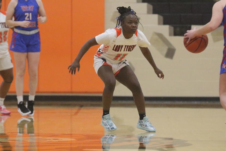 Mansfield Senior's Monetta Hilory has the Tygers at No. 1 in this week's Richland County Girls Basketball Power Poll.