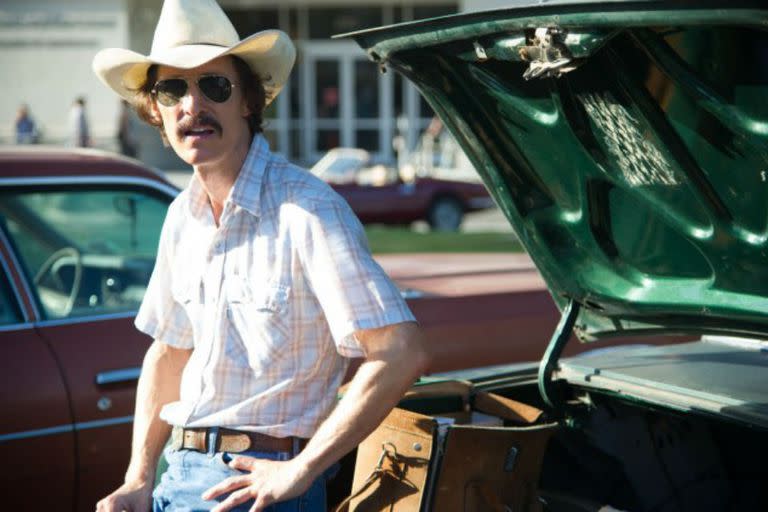 Matthew McCounaghey entregado a su personaje en Dallas Buyers Club