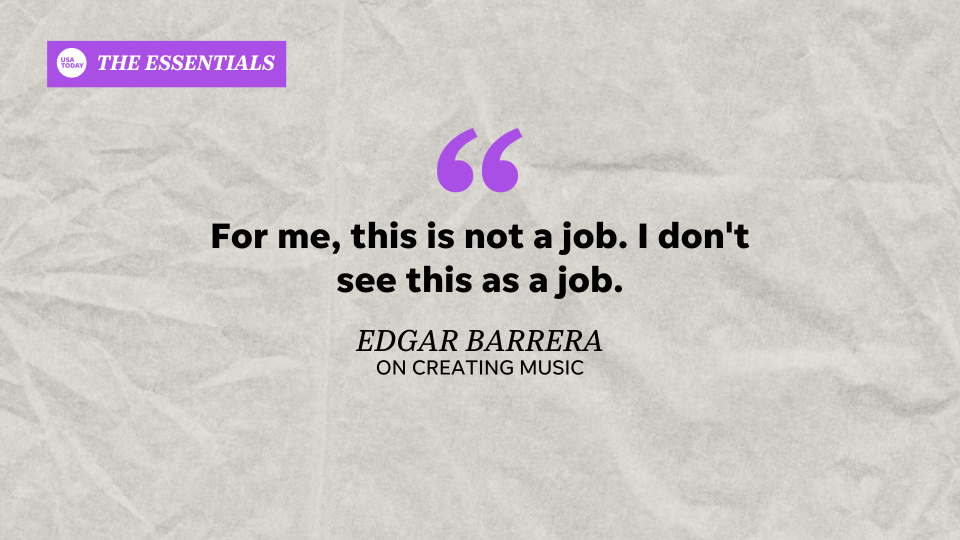 Edgar Barrera, born in the border town of McAllen, Texas, and raised on both sides of the Rio Grande Valley, always knew he wanted to be a musician. Now, he's the most nominated musician at the Latin Grammys.