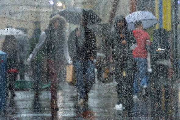 Glasgow revealed as Britain's rainiest city