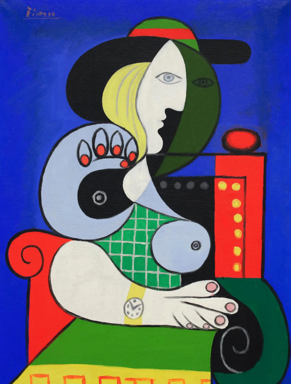 'Femme à la montre’ saw Picasso announce he had a secret lover to the world (Estate of Pablo Picasso/Artists Rights Society, New York; via Sotheby’s)