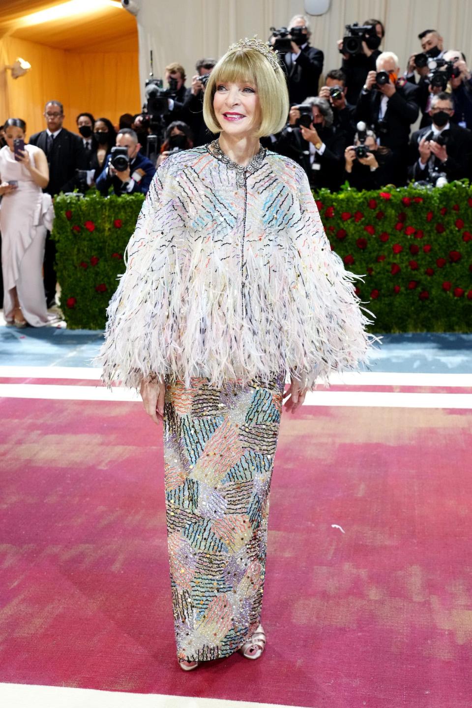 Anna Wintour at the 2022 Met Gala.