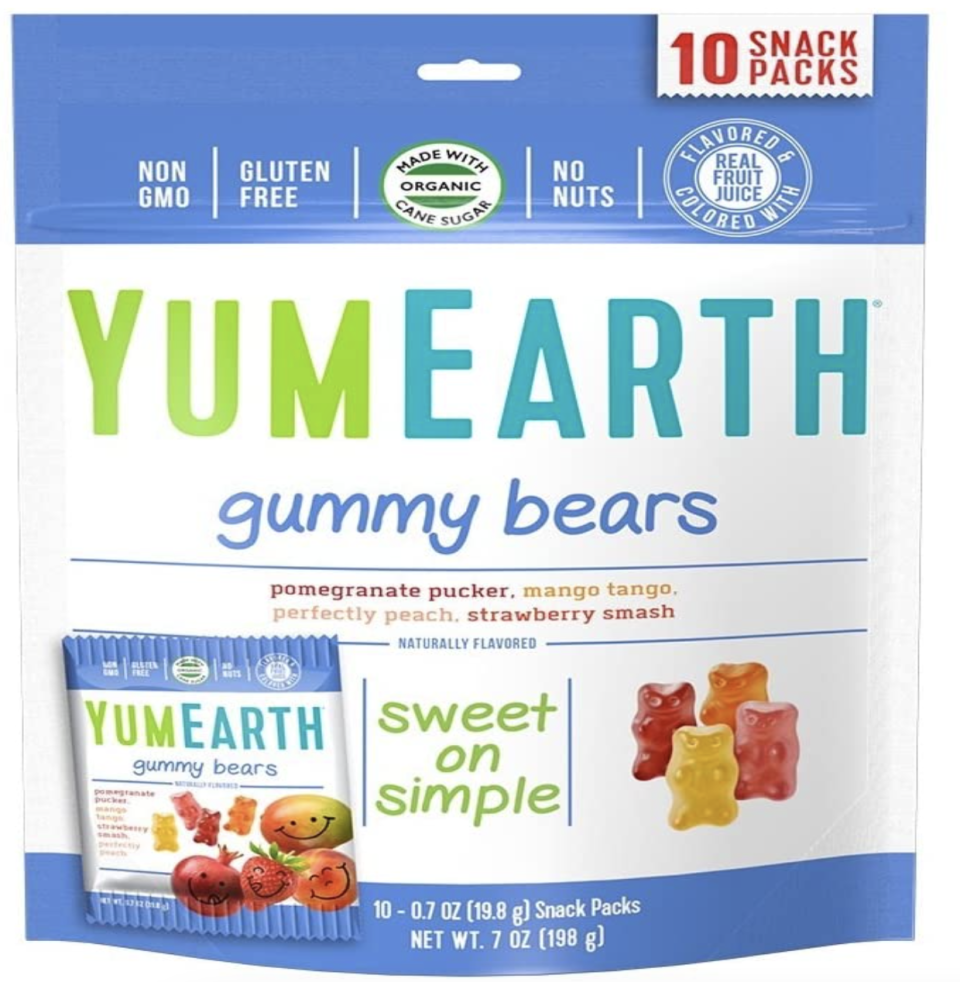 YumEarth Gummy Bears. (PHOTO: Amazon Singapore)