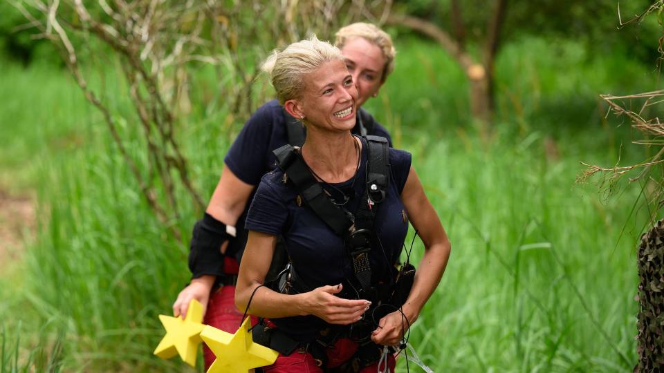 Danielle Harold in the I'm a Celebrity jungle 