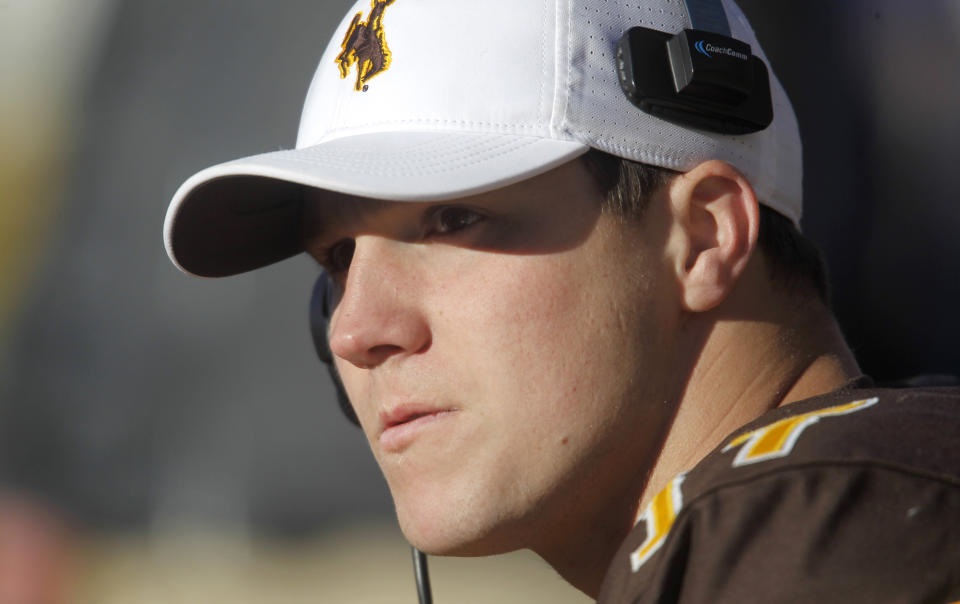 Time is on Josh Allen's side if he lands with the Browns. (AP) 