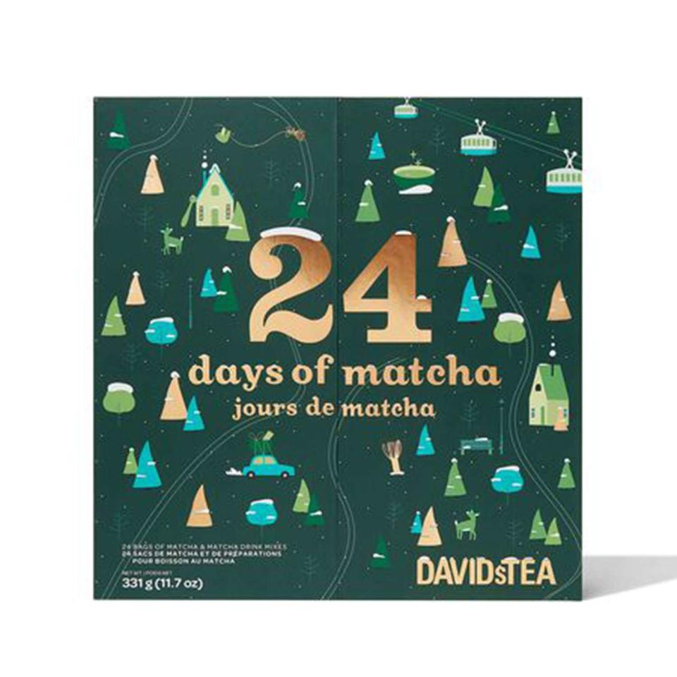 24 Days Of Matcha Advent Calendar closed green box