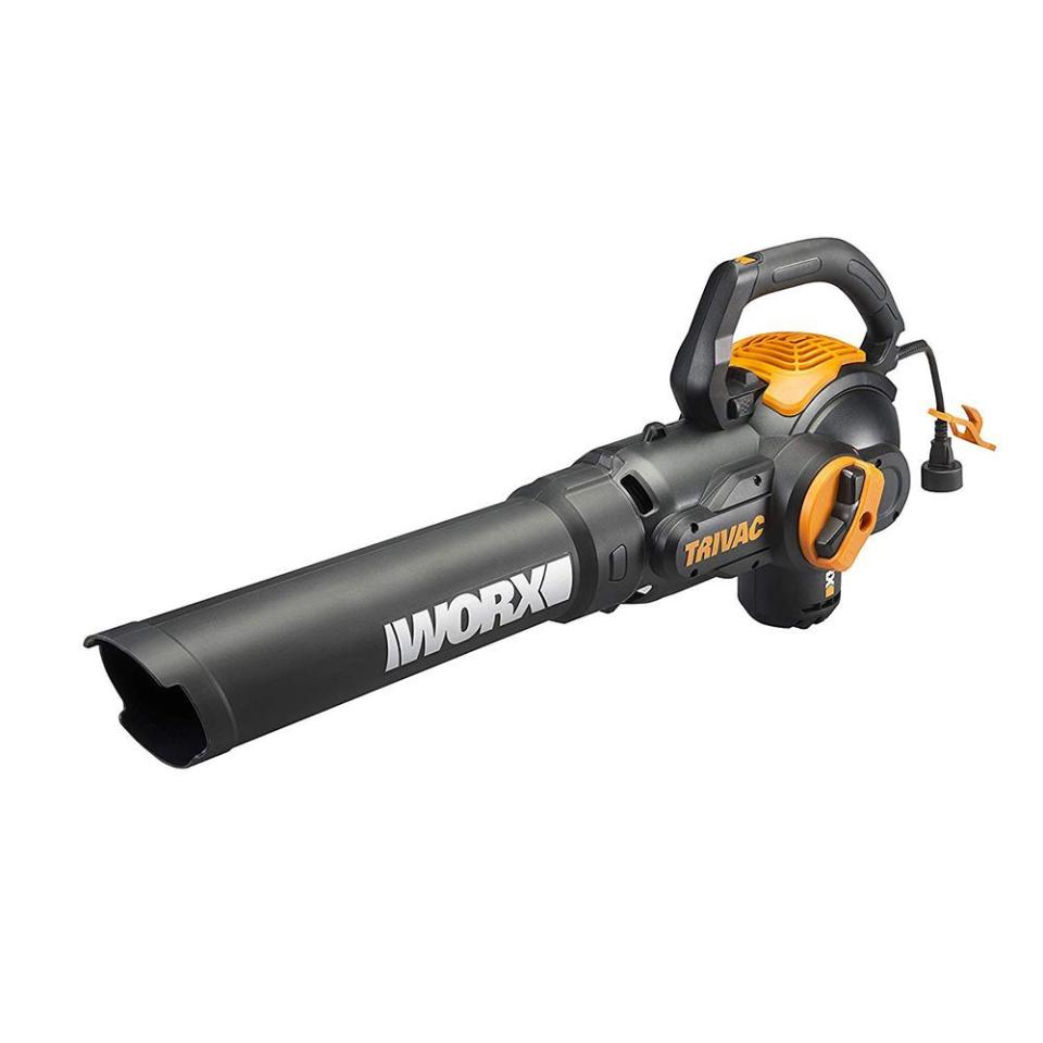 4) Worx WG512 Trivac 2.0 3-in-1 Blower Mulcher Yard Vacuum