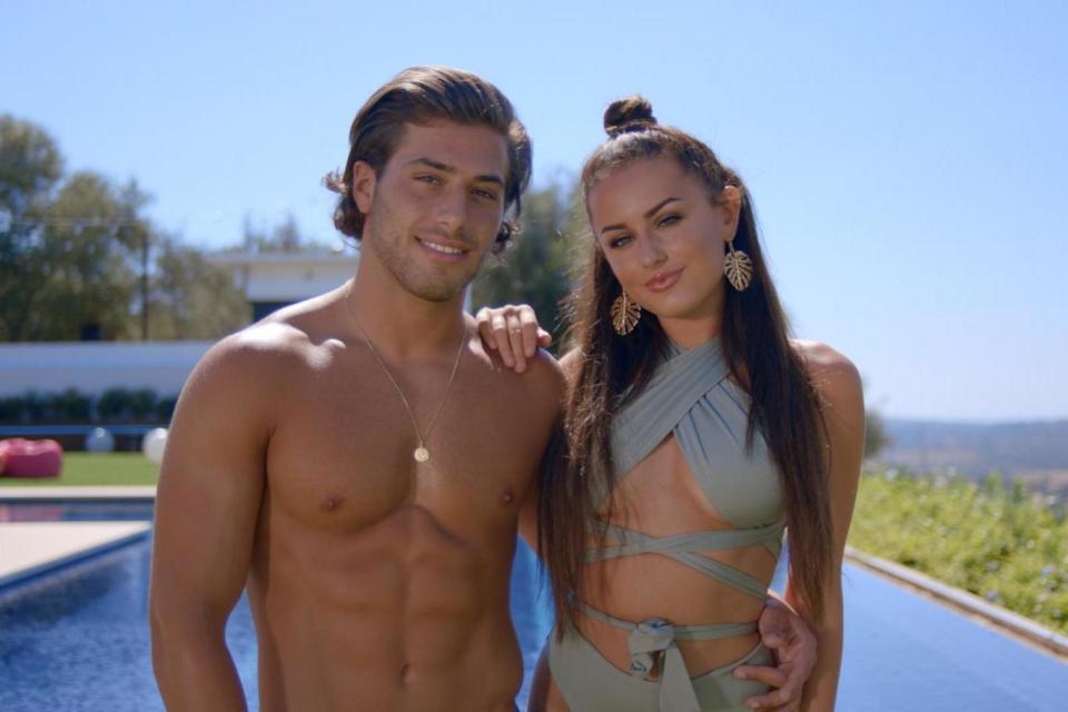 Love Island winners Kem Cetinay and Amber Davies