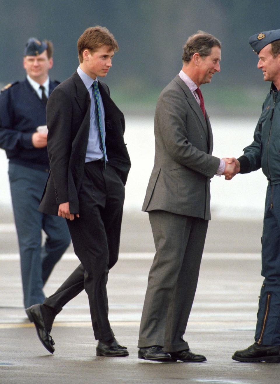 the prince of wales and princes william harry visit canada