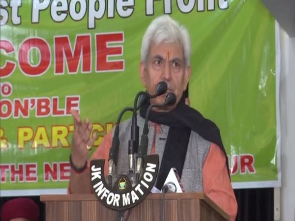 Lieutenant Governor Manoj Sinha. (Photo/ANI)