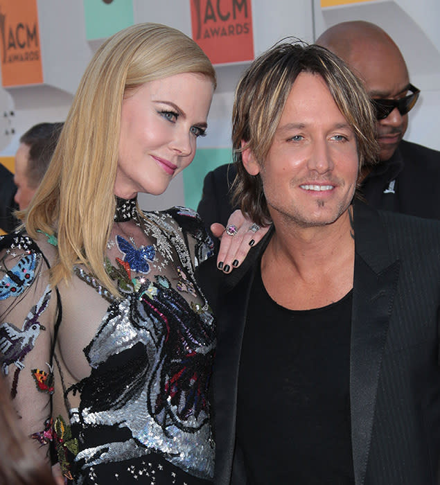 Nicole Kidman with husband Keith Urban