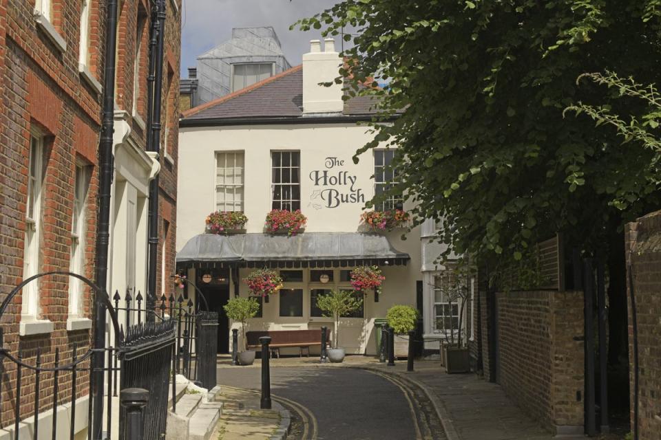 Cosy corners: The Holly Bush pub is Grade II listed and perfect for date night (Daniel Lynch)