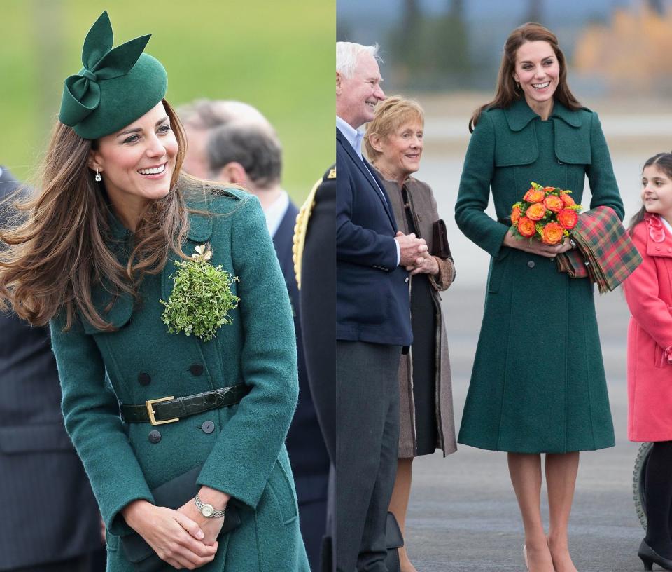 All the Times Kate Middleton Has Repeated Her Favorite Outfits