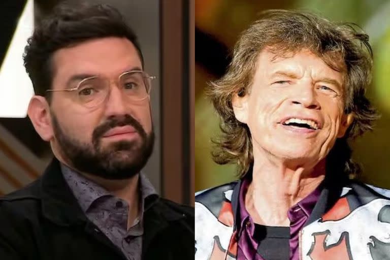 Damián Betular estuvo en Antes que nadie y contó cómo fue su inesperado encuentro con Mick Jagger (Foto: Archivo)