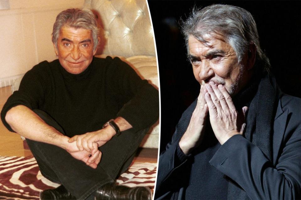 Italian designer Roberto Cavalli has died at age 83. Getty Images