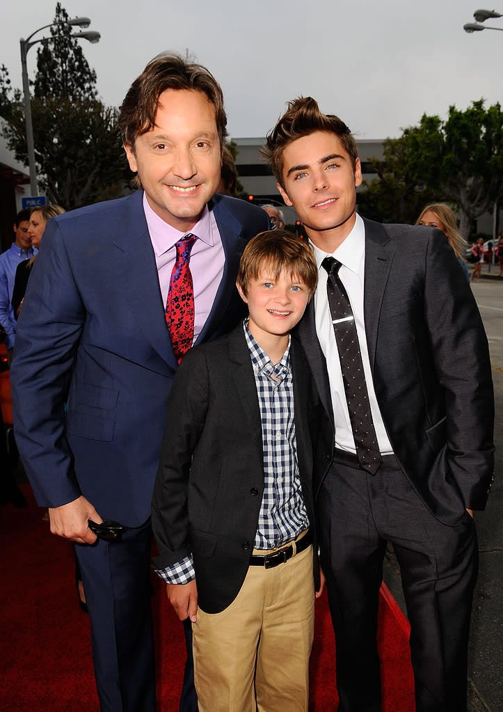 Charlie St. Cloud LA Premiere 2010 Burr Steers Charlie Tahan Zac Efron