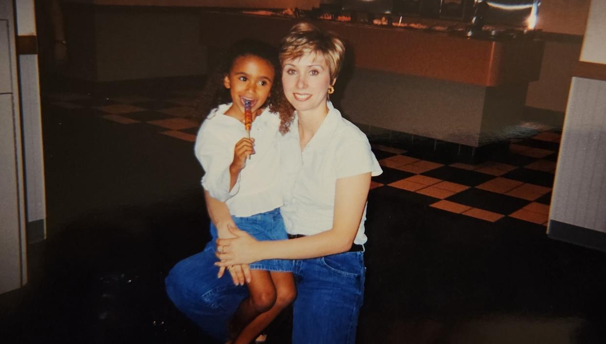 Tammy and her daughter Kristil in the year 2000