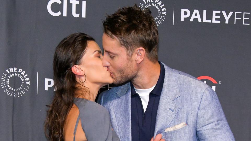 Sofia Pernas and Justin Hartley