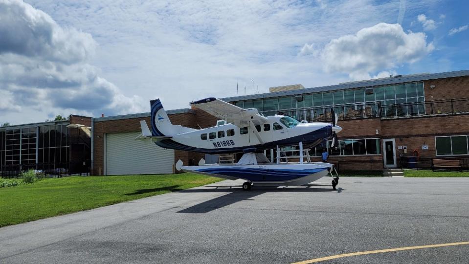 The seaplane’s new route allows passengers to go from Midtown Manhattan to Washington DC’s College Park in under 90 minutes - Credit: Tailwind Air