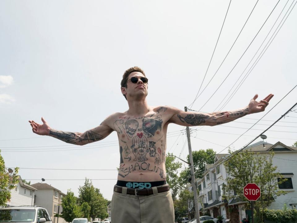 Pete Davidson in his 2020 comedy vehicle ‘The King of Staten Island' (Mary Cybulski/Universal/Kobal/Shutterstock)