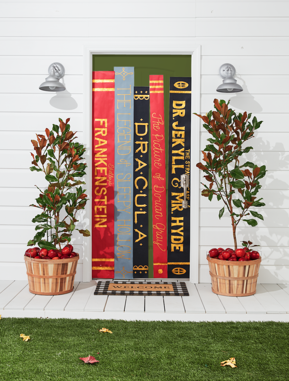 Bookish Outdoor Halloween Decorations