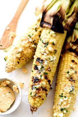 Grilled Corn With Spicy Buffalo Butter