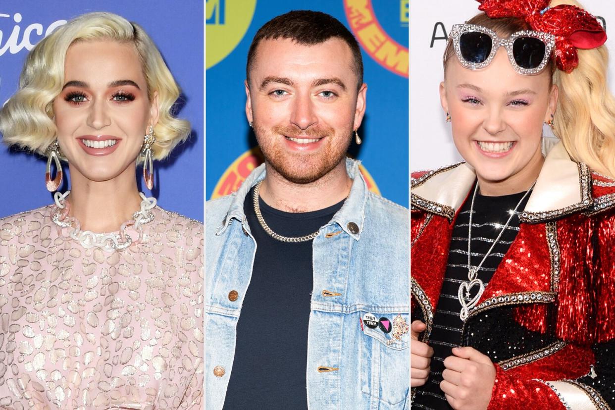 Katy Perry, Sam Smith, Jojo Siwa