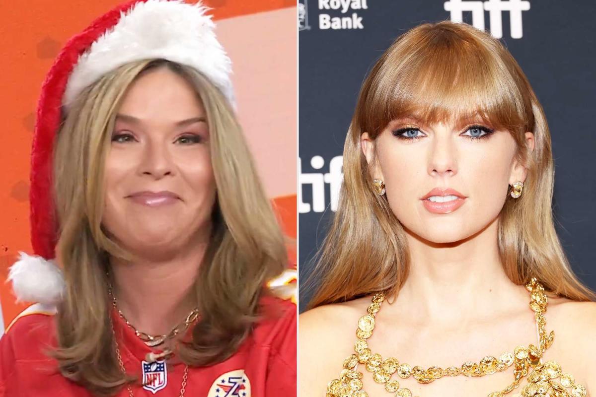 Jenna Bush Hager stars in Hallmark's Christmas movie 'KC Chiefs' but jokes she won't play Taylor Swift