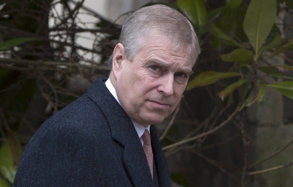 The Duke of York is facing a civil trial in the US (PA) (PA)